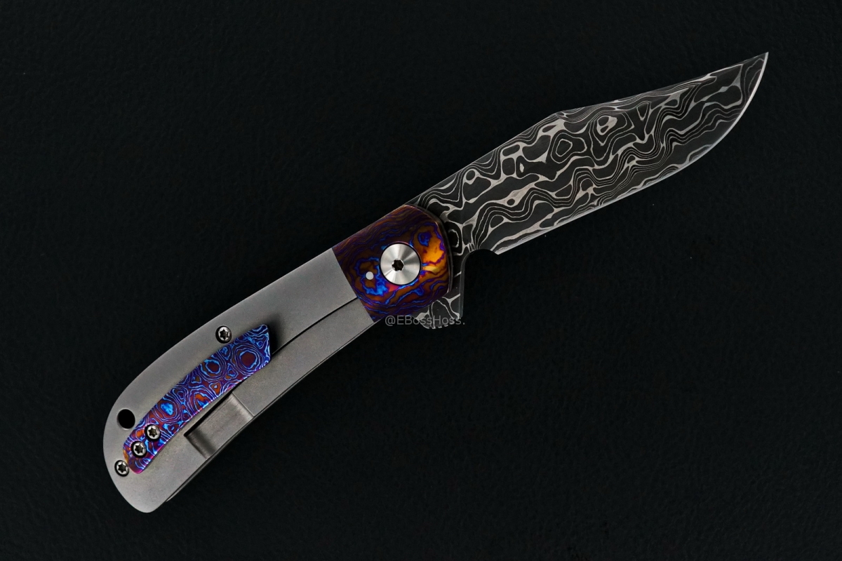 Enrique Peña Custom Bolsterlock Very Deluxe Lannys Clip Flipper