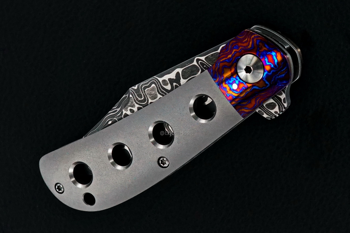 Enrique Peña Custom Bolsterlock Very Deluxe Lannys Clip Flipper