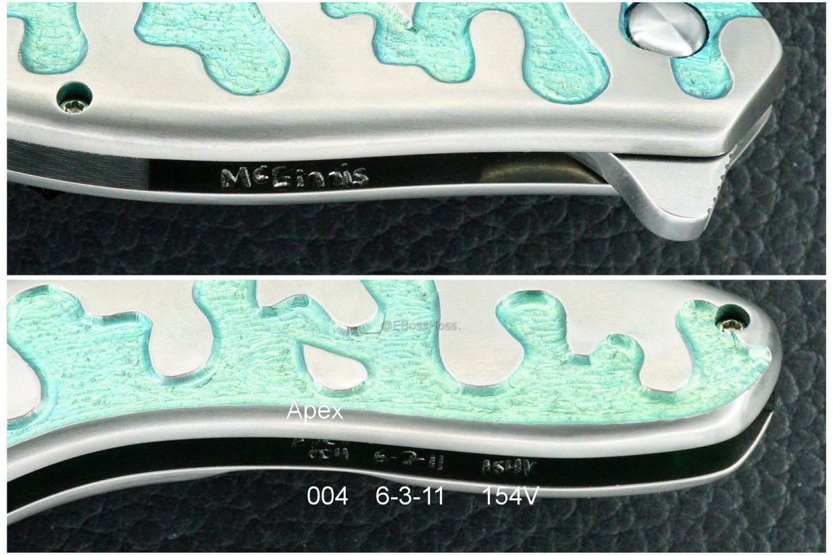 Gerry McGinnis Custom Custom Carved Apex Flipper