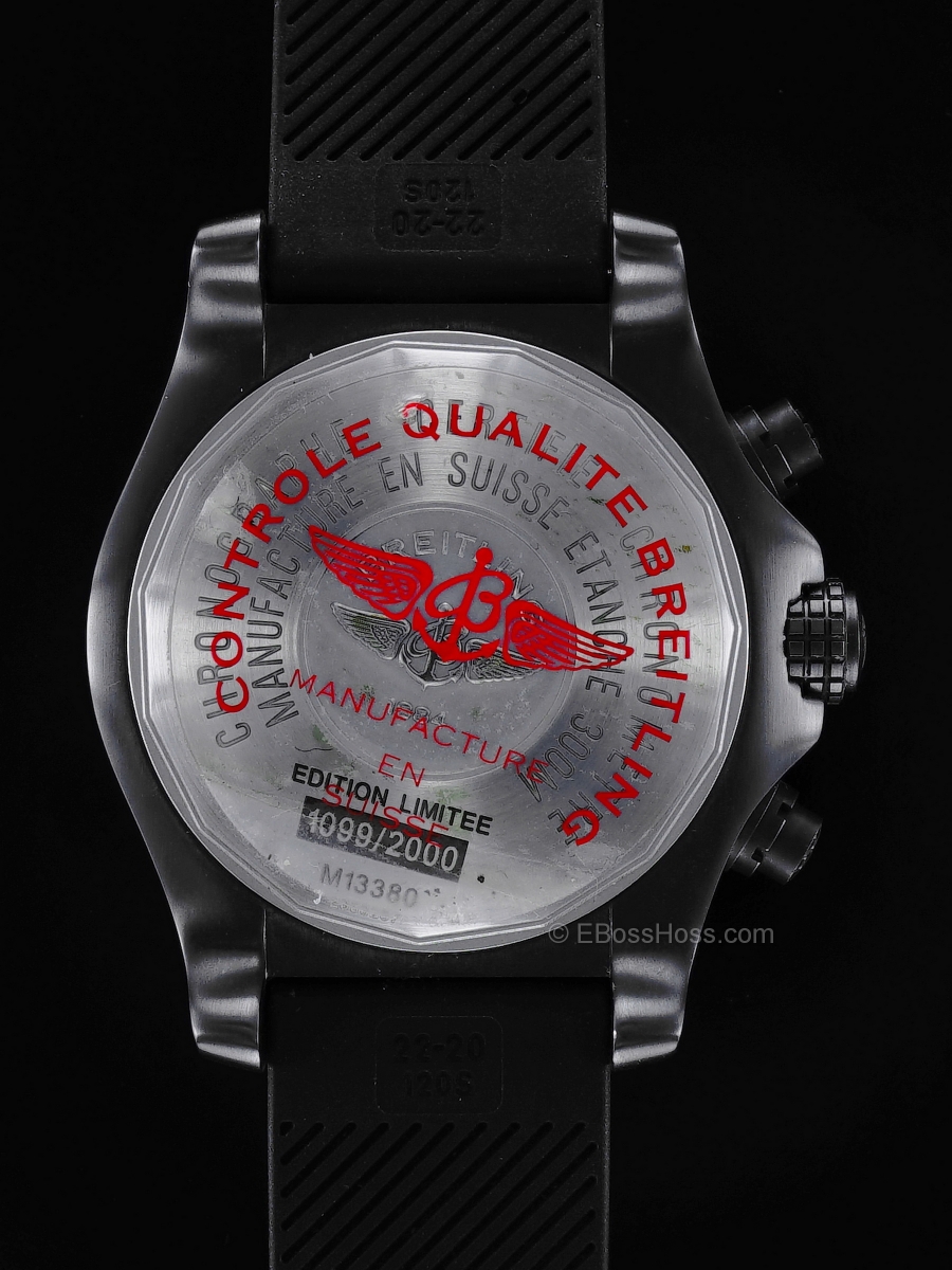 Breitling Avenger Skyland Blacksteel - M13380