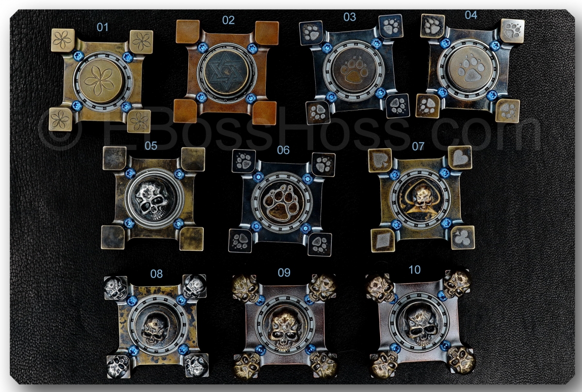 Steel Flame Lots of outstanding Ring Spins with Plugs