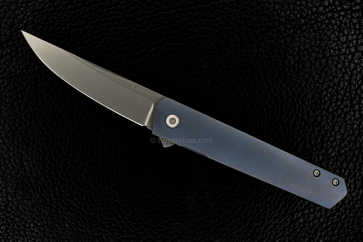 Lucas Burnley Custom Kwaiken Framelock Flipper