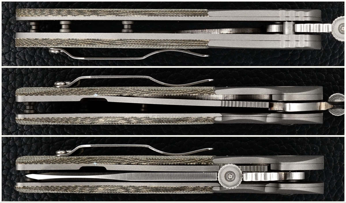 Ernie Emerson Custom Bolstered Sheepdog Spearpoint FLIPPER