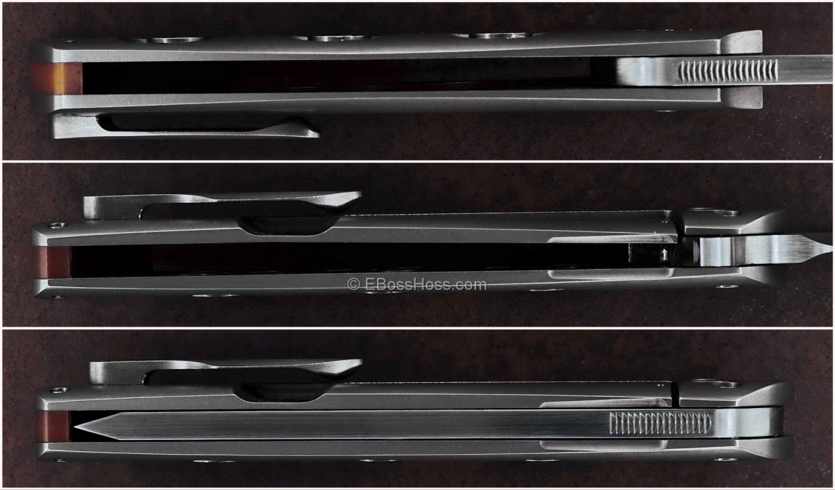 Sharknivco Knives Custom 1-Off RYU Flipper by Edison Barajas