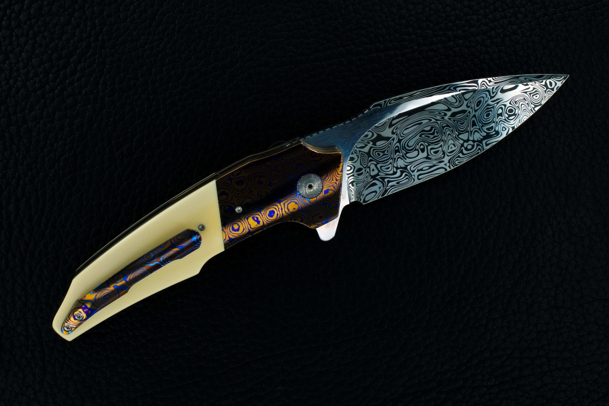 A2 Knives (Andre Thorburn & Andre van Heerden) & Tashi Bharucha Custom Premium A6 Flipper Collaboration