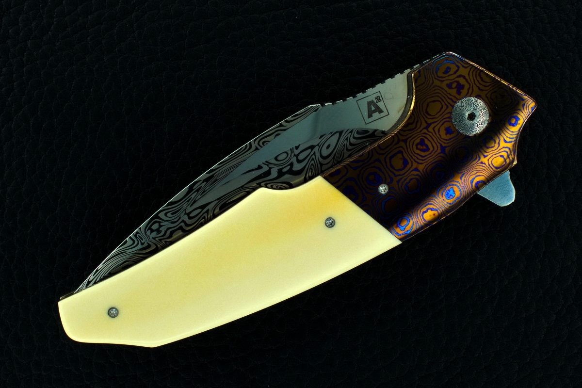 A2 Knives (Andre Thorburn & Andre van Heerden) & Tashi Bharucha Custom Premium A6 Flipper Collaboration