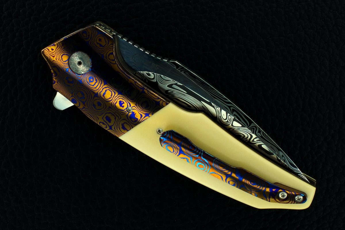 A2 Knives (Andre Thorburn & Andre van Heerden) & Tashi Bharucha Custom Premium A6 Flipper Collaboration
