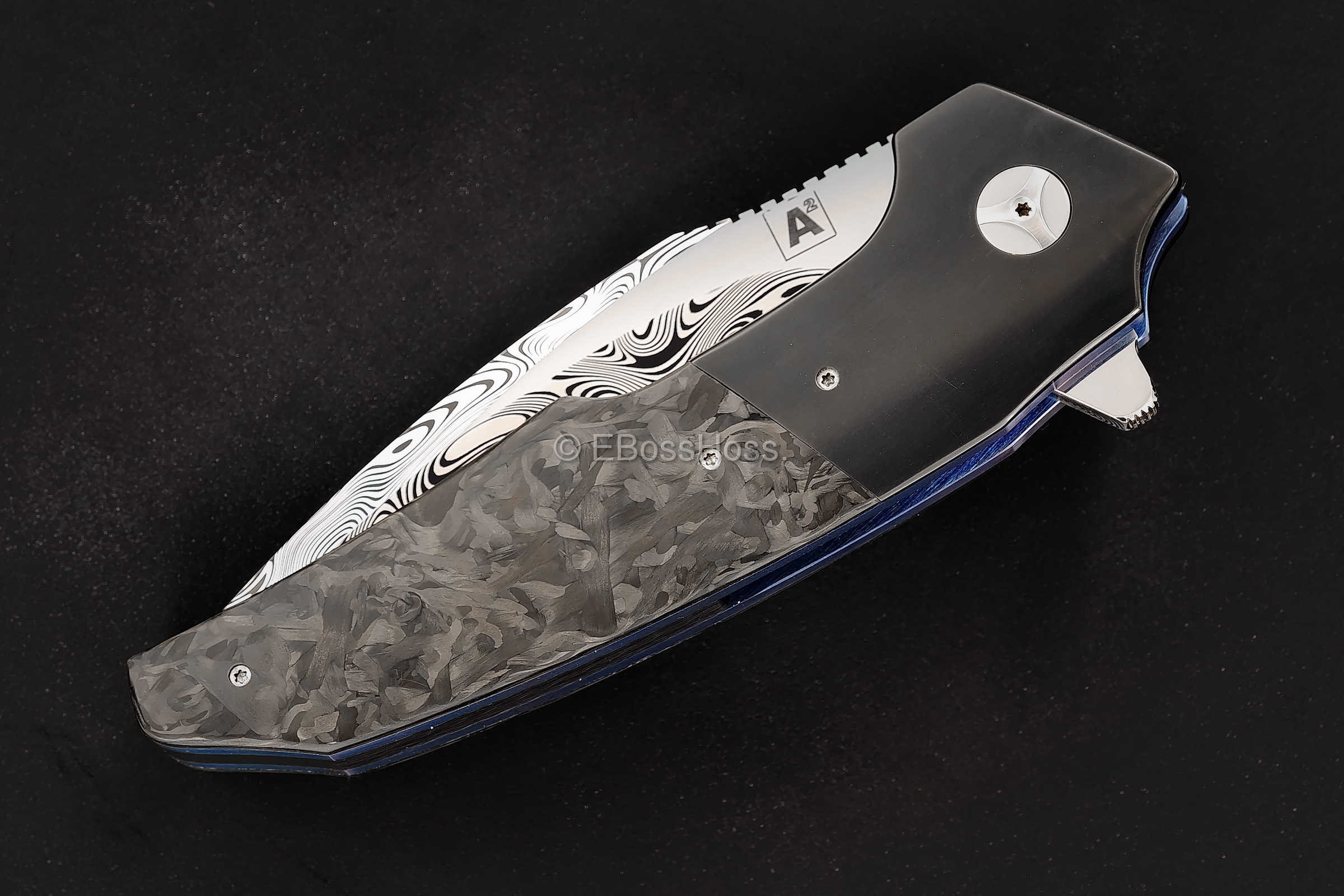 A2 Knives (Andre Thorburn & Andre van Heerden) & Tashi Bharucha Custom A6 Premium Flipper Collaboration