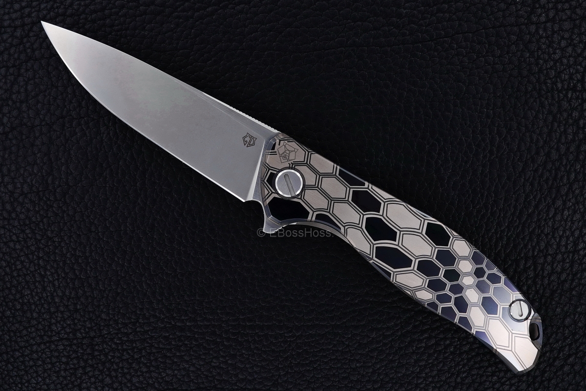 Sergey Shirogorov Custom Division Mod 95 SRRBS Flipper - Snakeskin-Camo