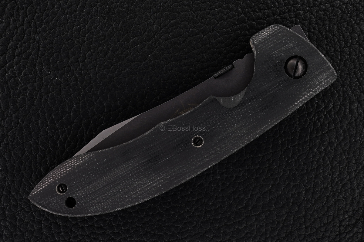 Ernie Emerson Contoured-handle Black CQC-8