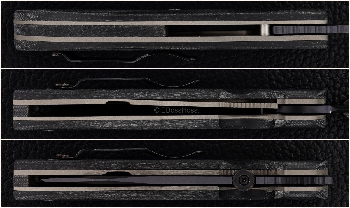 Ernie Emerson Contoured-handle Black CQC-8