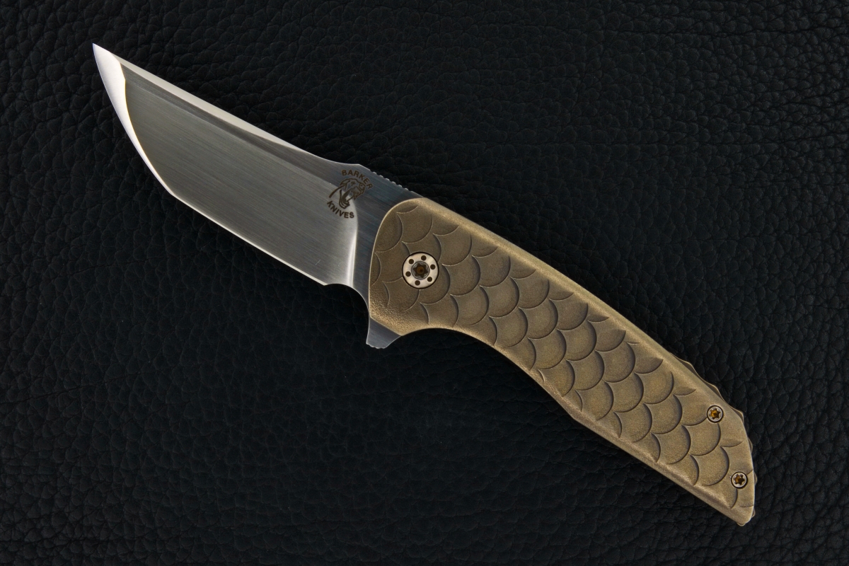John Barker Custom Dragon Scale Mini Hokkaido Flipper