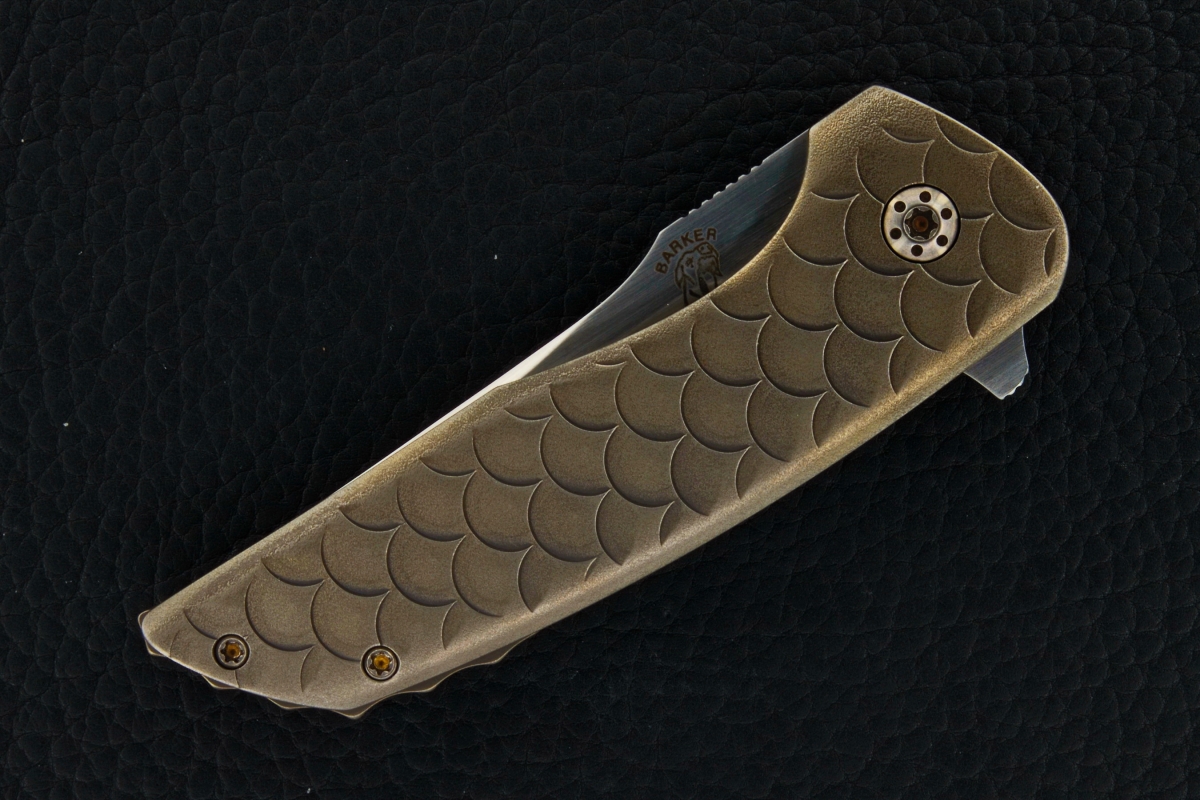 John Barker Custom Dragon Scale Mini Hokkaido Flipper