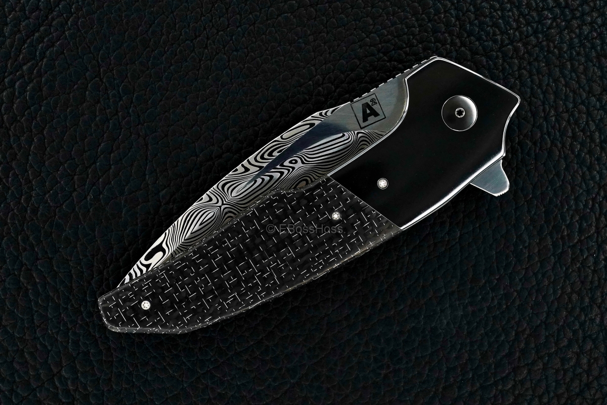 A2 Knives (Andre Thorburn & Andre van Heerden) & Tashi Bharucha Custom A6 Premium Flipper Collaboration