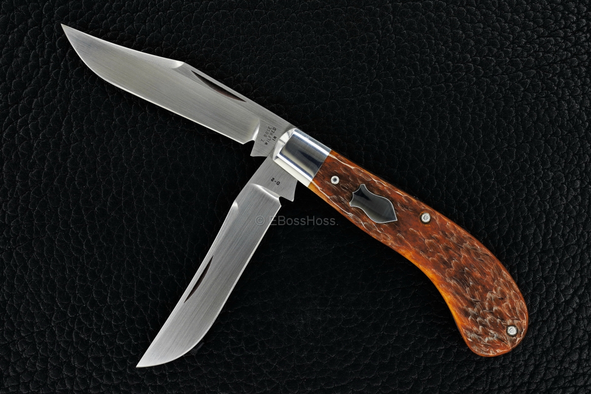 Tony Bose Custom Camel-Bone Small Saddlehorn Trapper