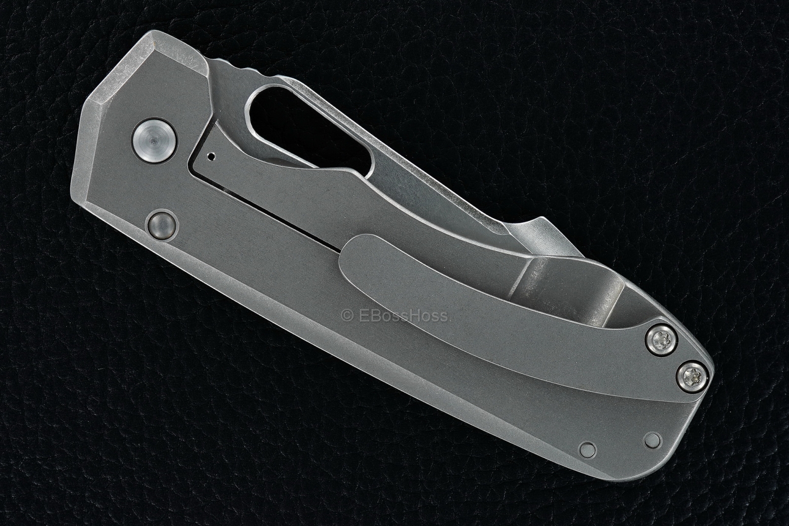 JB Stout Custom Blood and Thunder Framelock Folder