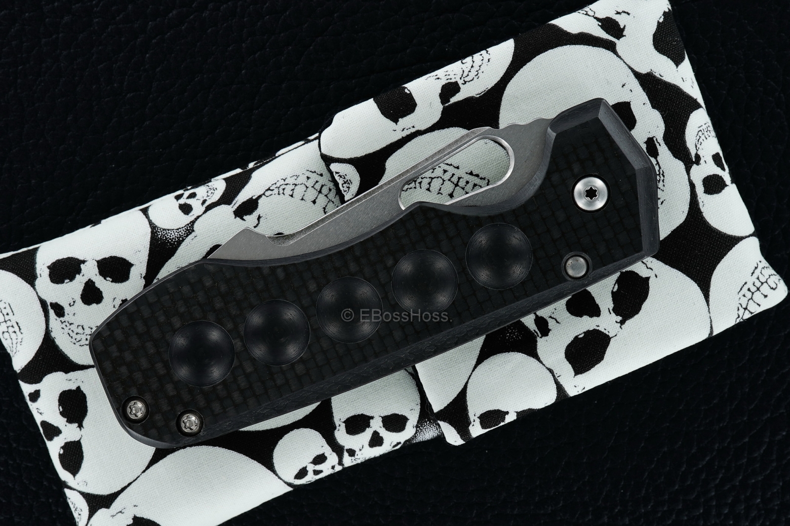 JB Stout Custom Blood and Thunder Framelock Folder