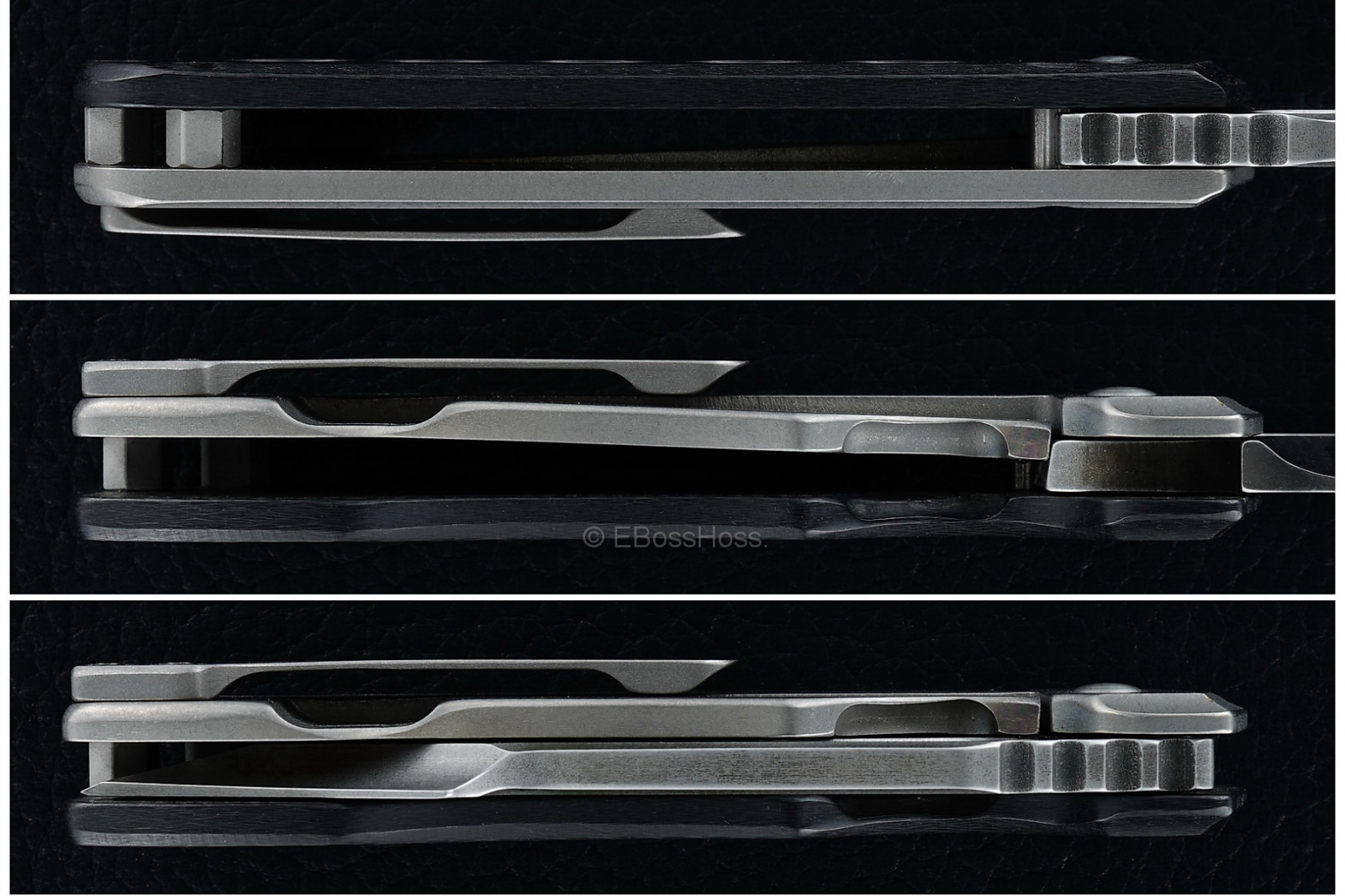 JB Stout Custom Blood and Thunder Framelock Folder