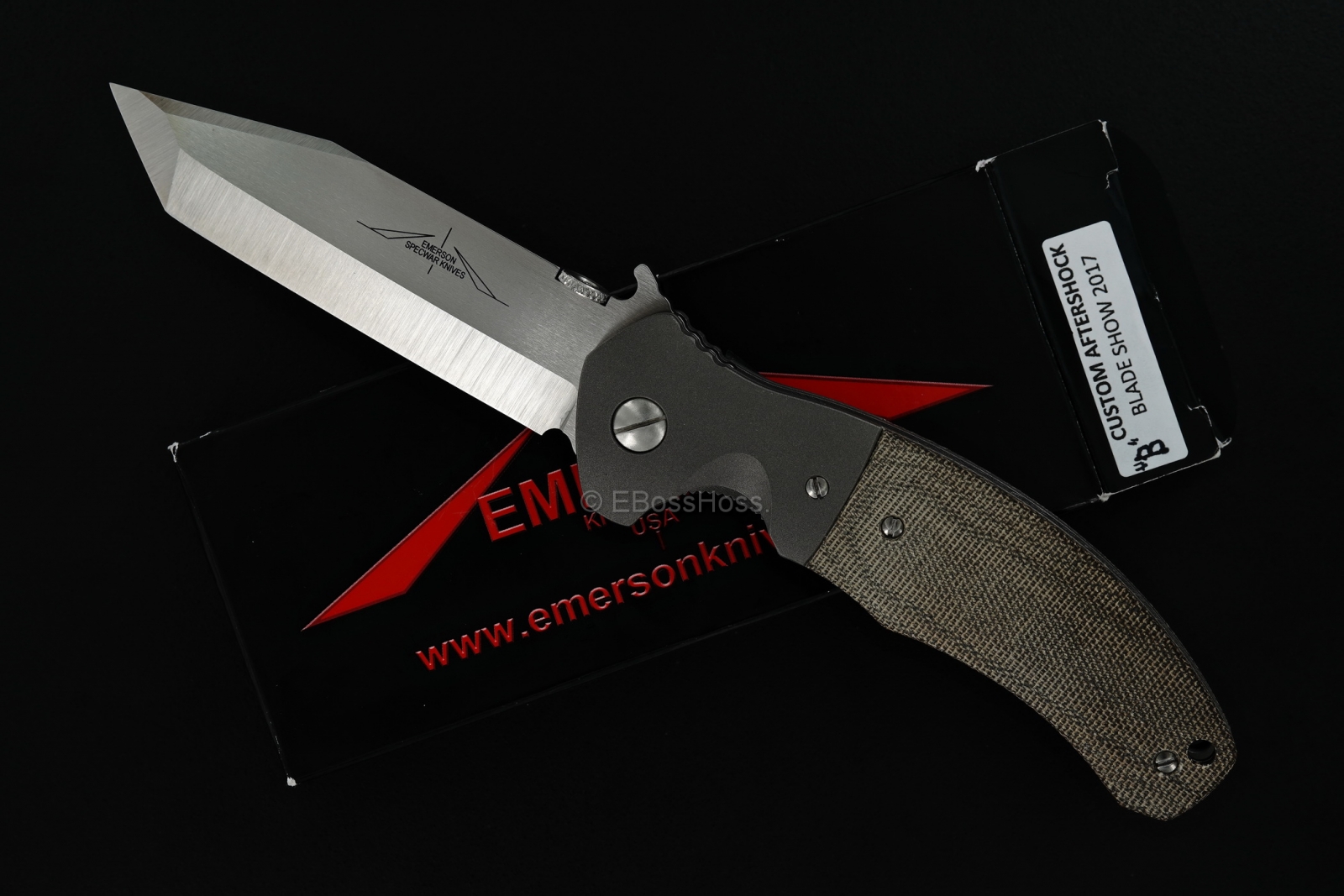 Ernie Emerson Custom Bolstered Aftershock B - Wave Opening