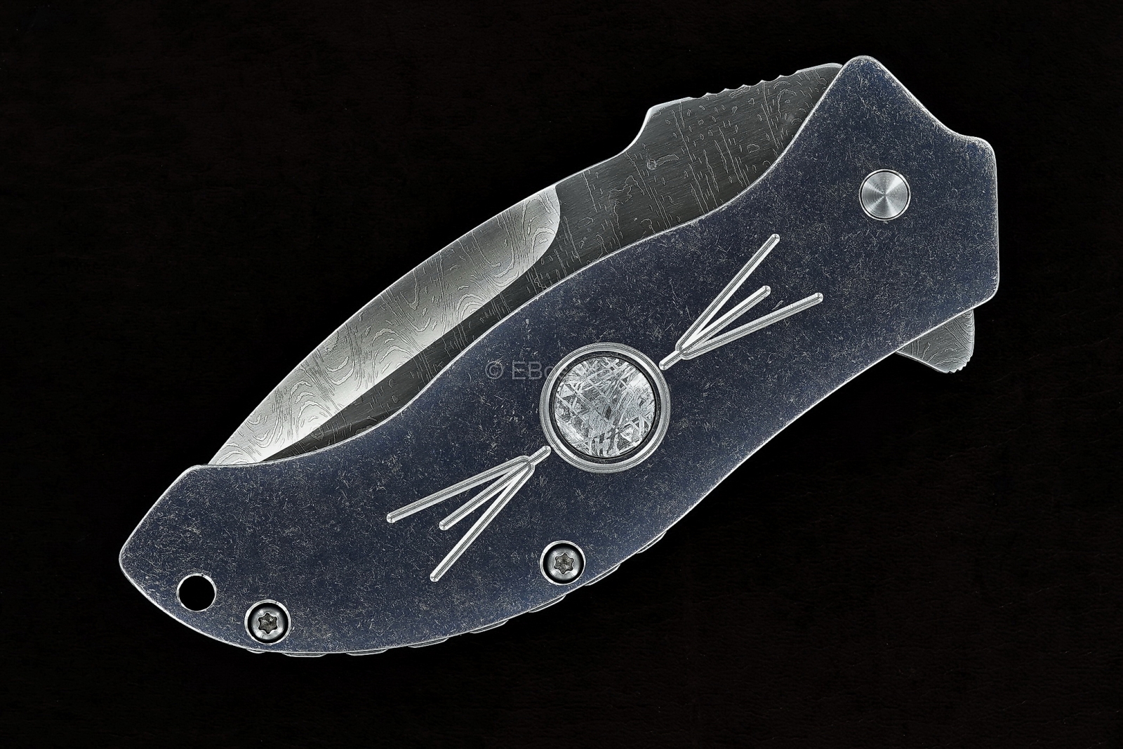 Jim Burke Custom Deluxe Mini-Resurrection Framelock