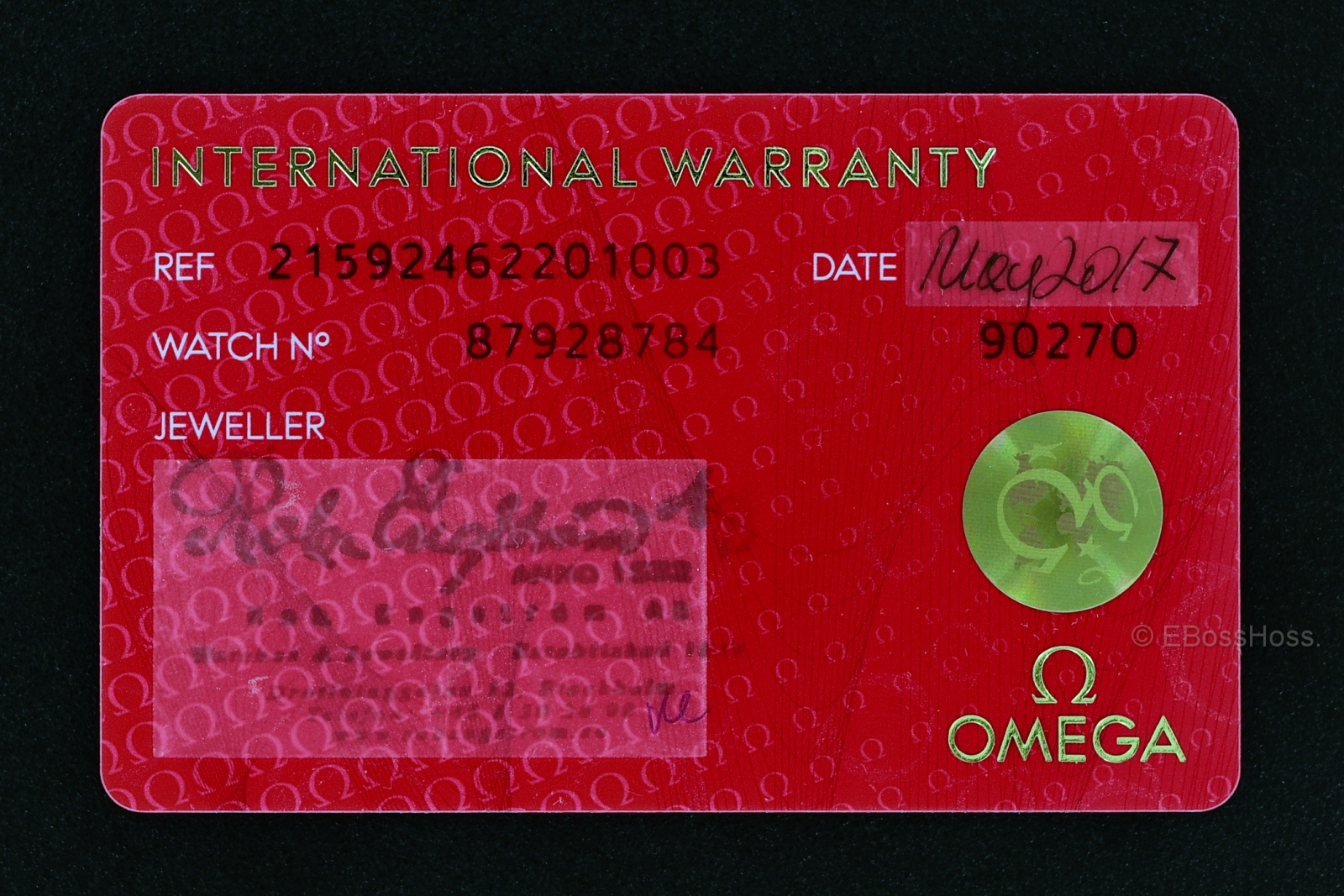 Omega Seamaster Planet Ocean Deep Black GMT