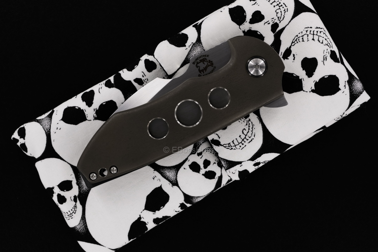 Michael Burch Custom EDC Genesis Framelock Flipper