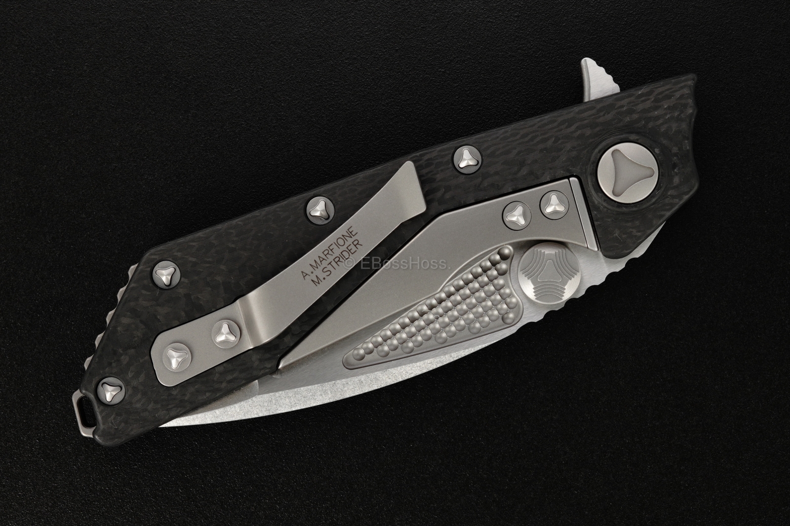 Tony Marfione - Mick Strider Collab. Custom DOC (SMF) Inset-Lock Flipper Prototype