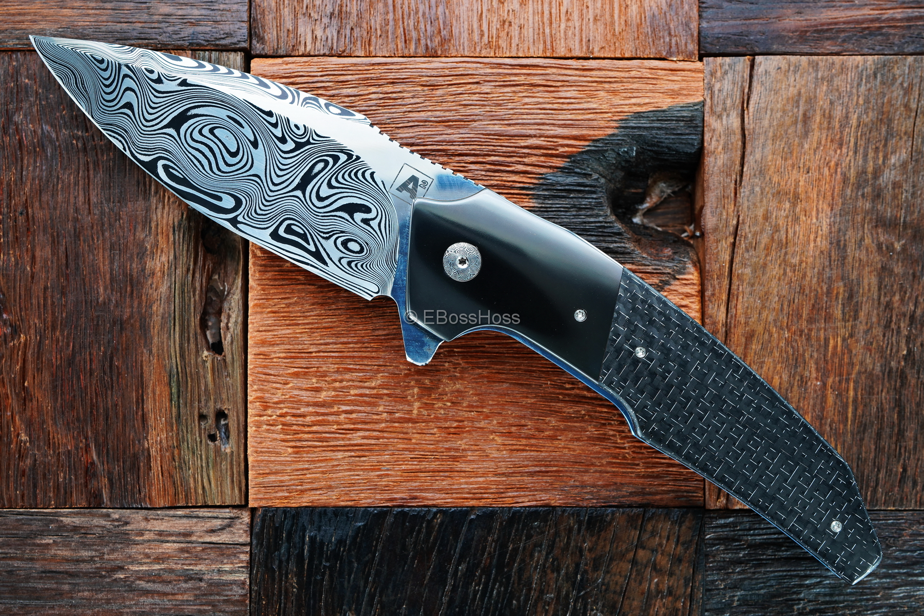 A2 Knives -Tashi Bharucha Custom A6 Premium Flipper Collab