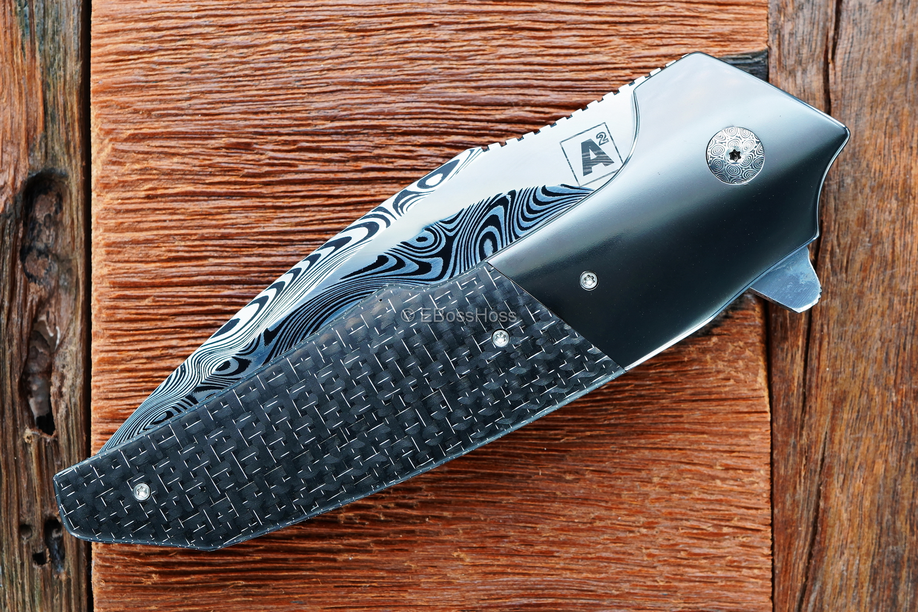 A2 Knives -Tashi Bharucha Custom A6 Premium Flipper Collab