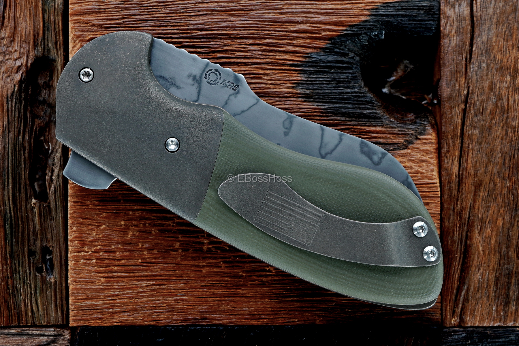 Michael Burch Custom Bolstered Brigadier Impetus Flipper