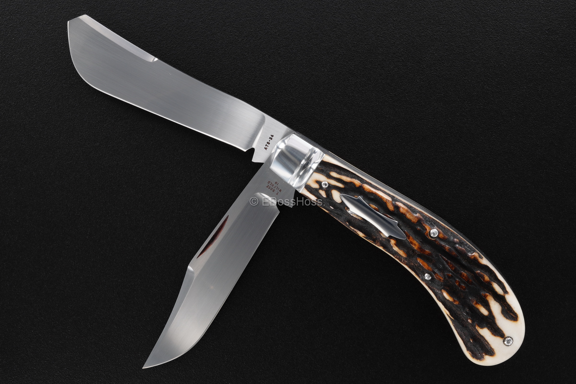 Tony Bose Custom 4 1/4" Saddlehorn Trapper