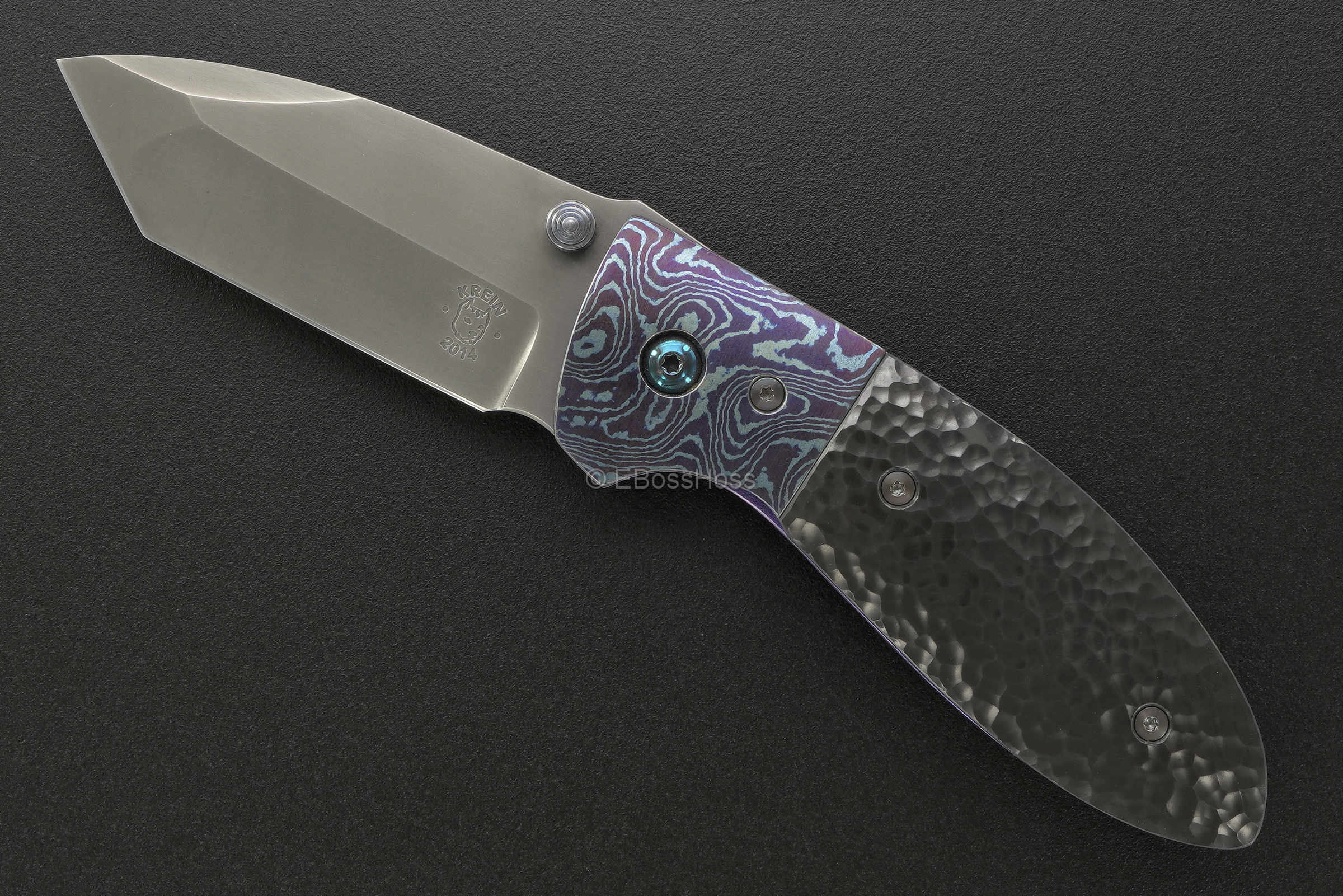 Tom Krein Custom Very Deluxe Alpha Tanto Folder