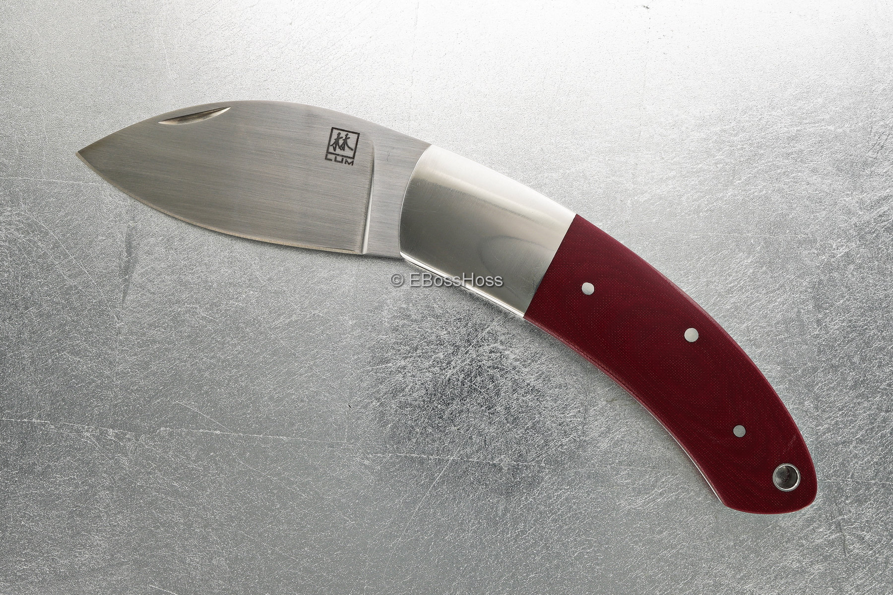 Bob Lum Deluxe Small Chinese Slip Joint with Integral Bolsters