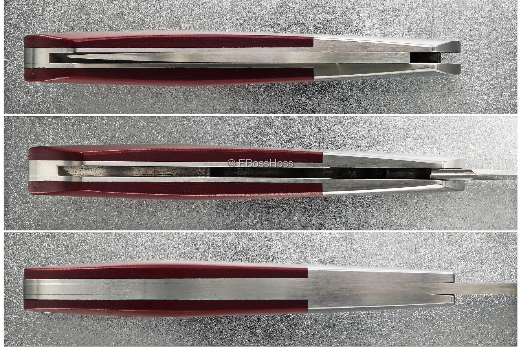 Bob Lum Deluxe Small Chinese Slip Joint with Integral Bolsters