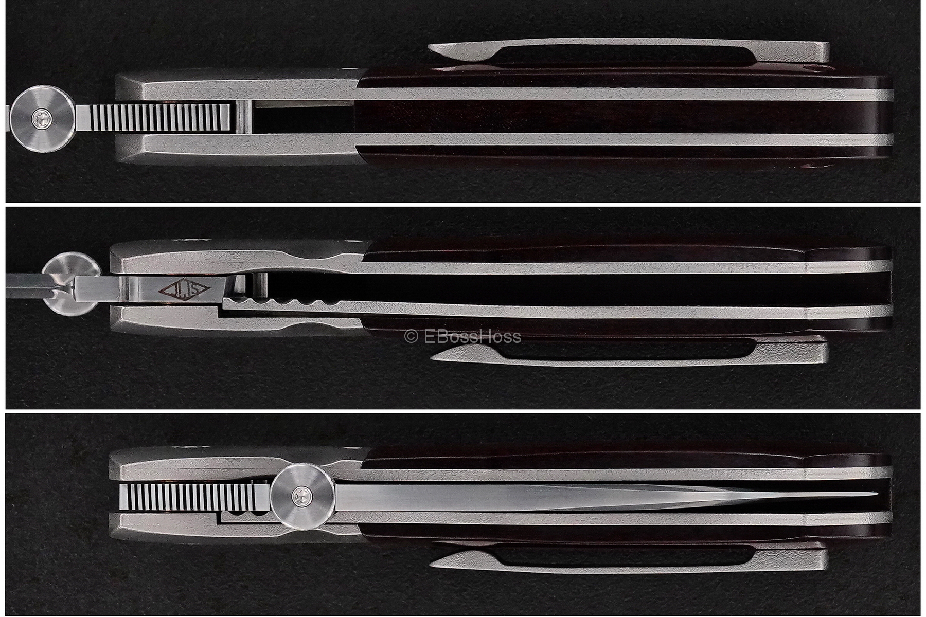 John W. Smith Custom Bolstered Wharncliffe Folder