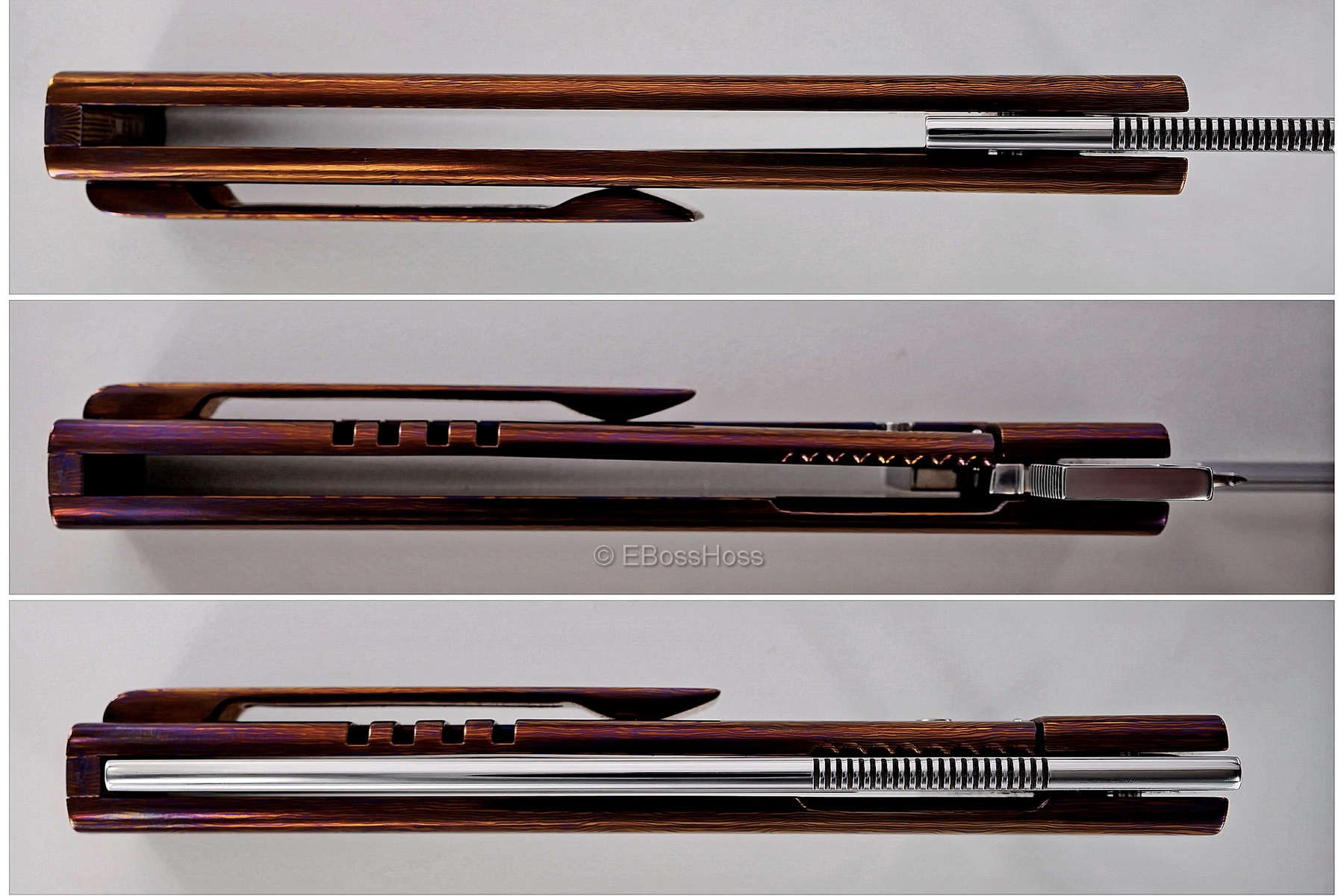 Jim Smyth Custom Deluxe Framelock Hell Razor