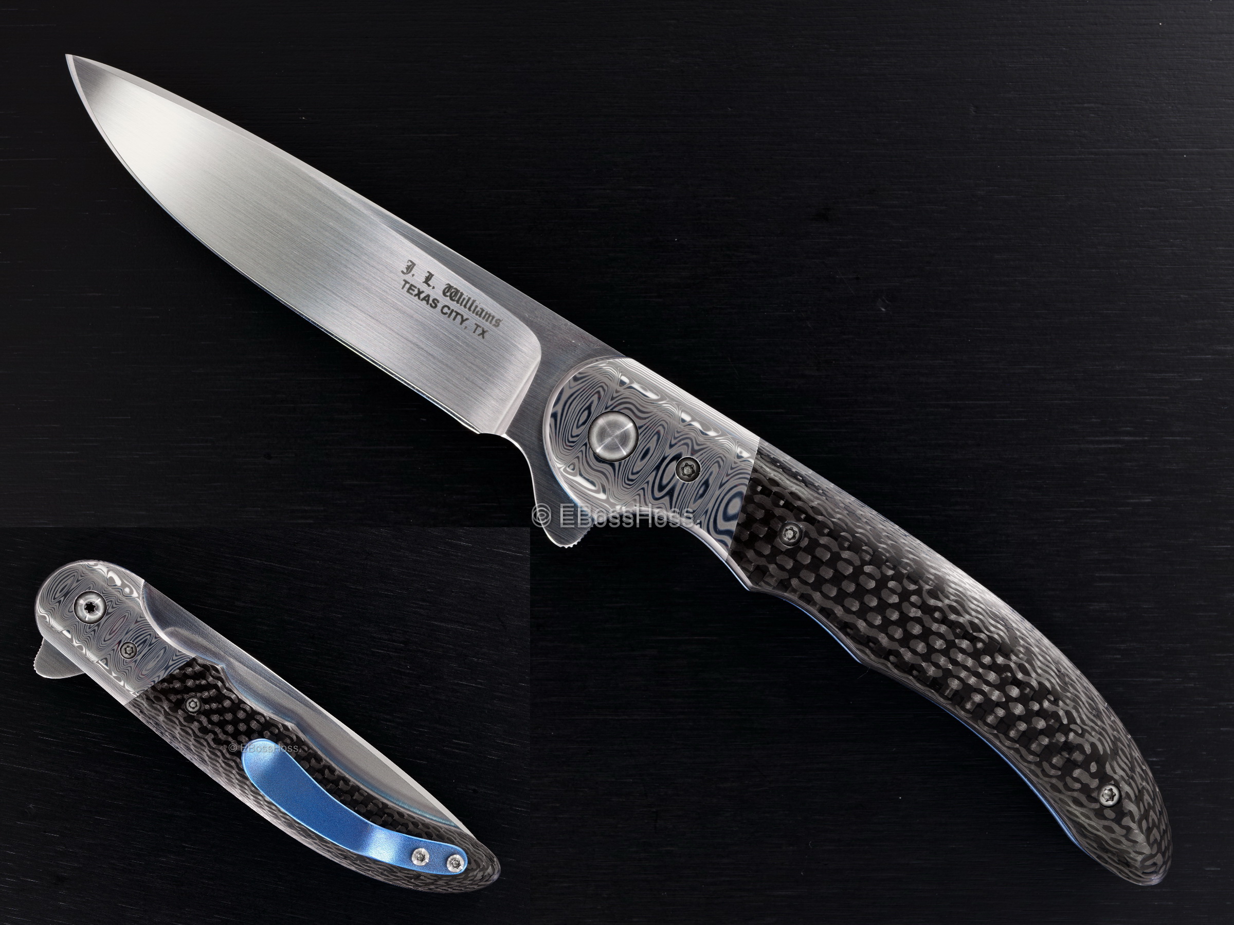 J.L. (Lee) Williams Custom Slimline Crux Flipper