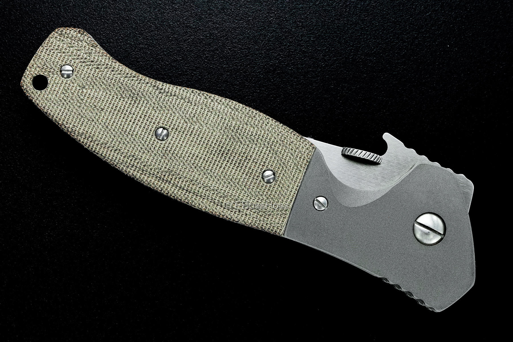 Ernie Emerson Custom Bolstered Hattin Waved Folder