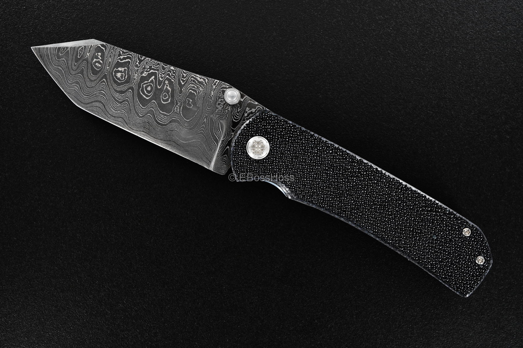 Wally Hayes Custom C-4 Tanto Folder