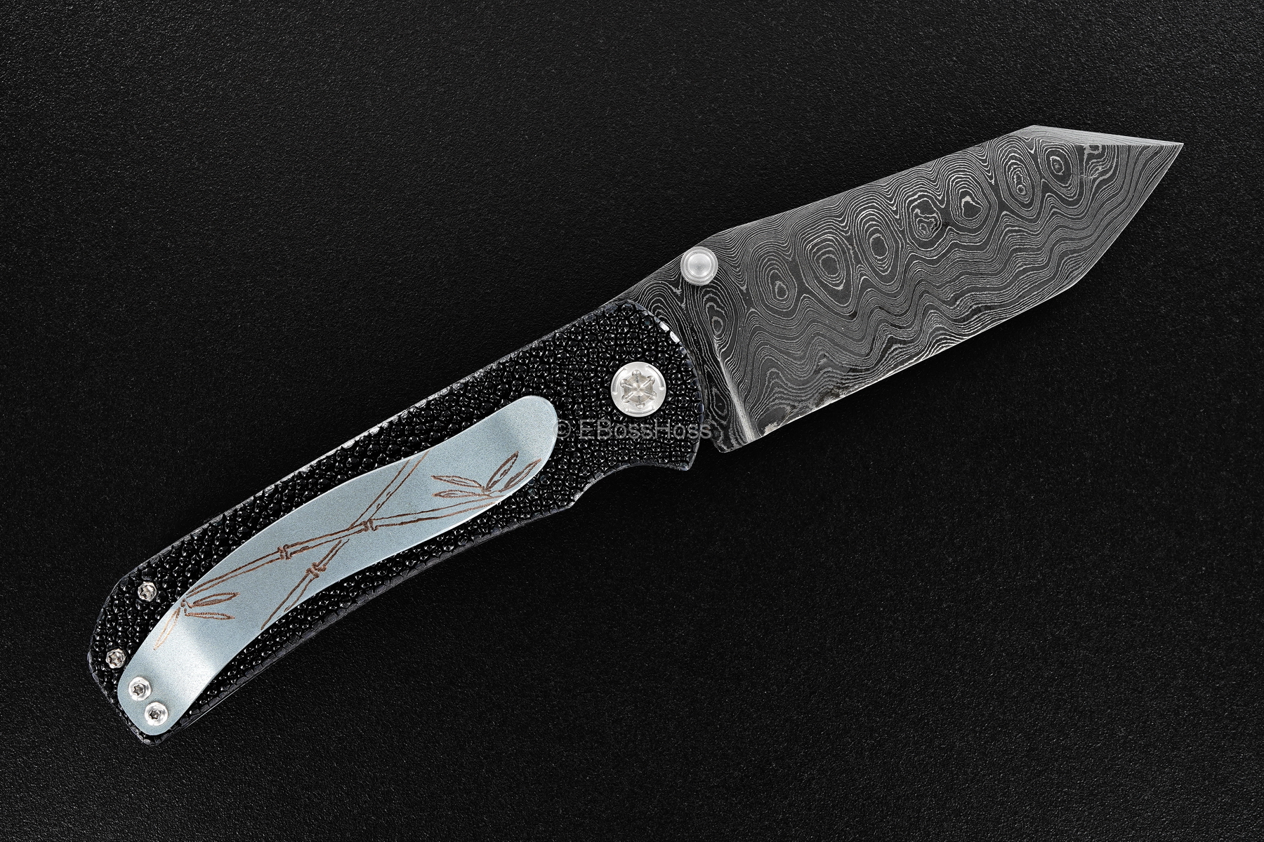 Wally Hayes Custom C-4 Tanto Folder