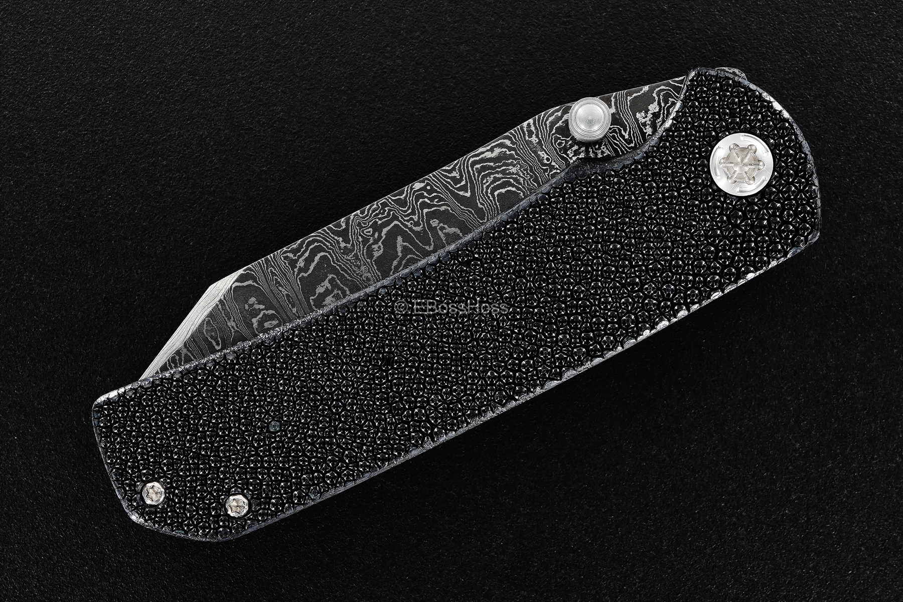 Wally Hayes Custom C-4 Tanto Folder