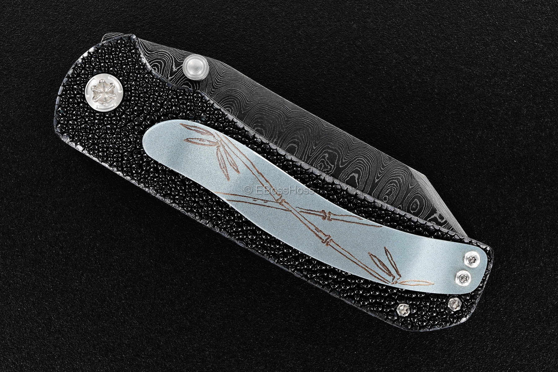 Wally Hayes Custom C-4 Tanto Folder