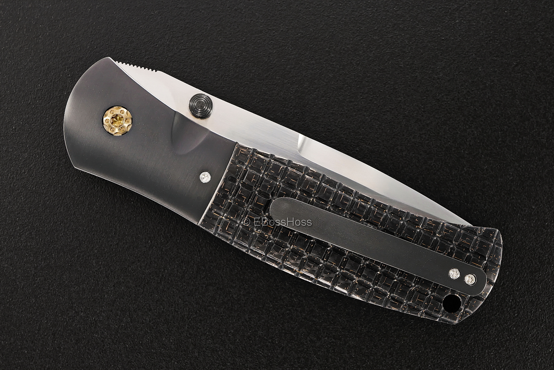 John W. Smith Custom Deluxe SD-Tactical Folder - Monkey Edge Edition