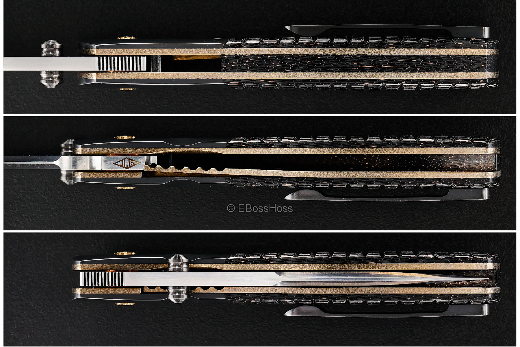 John W. Smith Custom Deluxe SD-Tactical Folder - Monkey Edge Edition