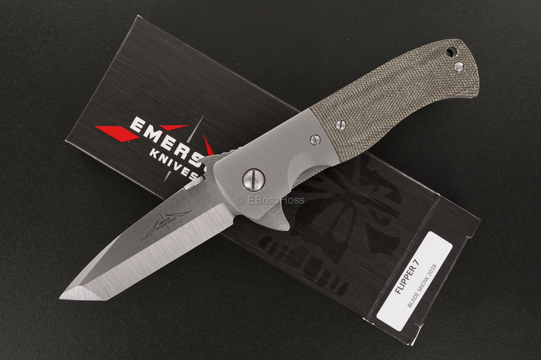 Ernie Emerson Custom Flipper 7