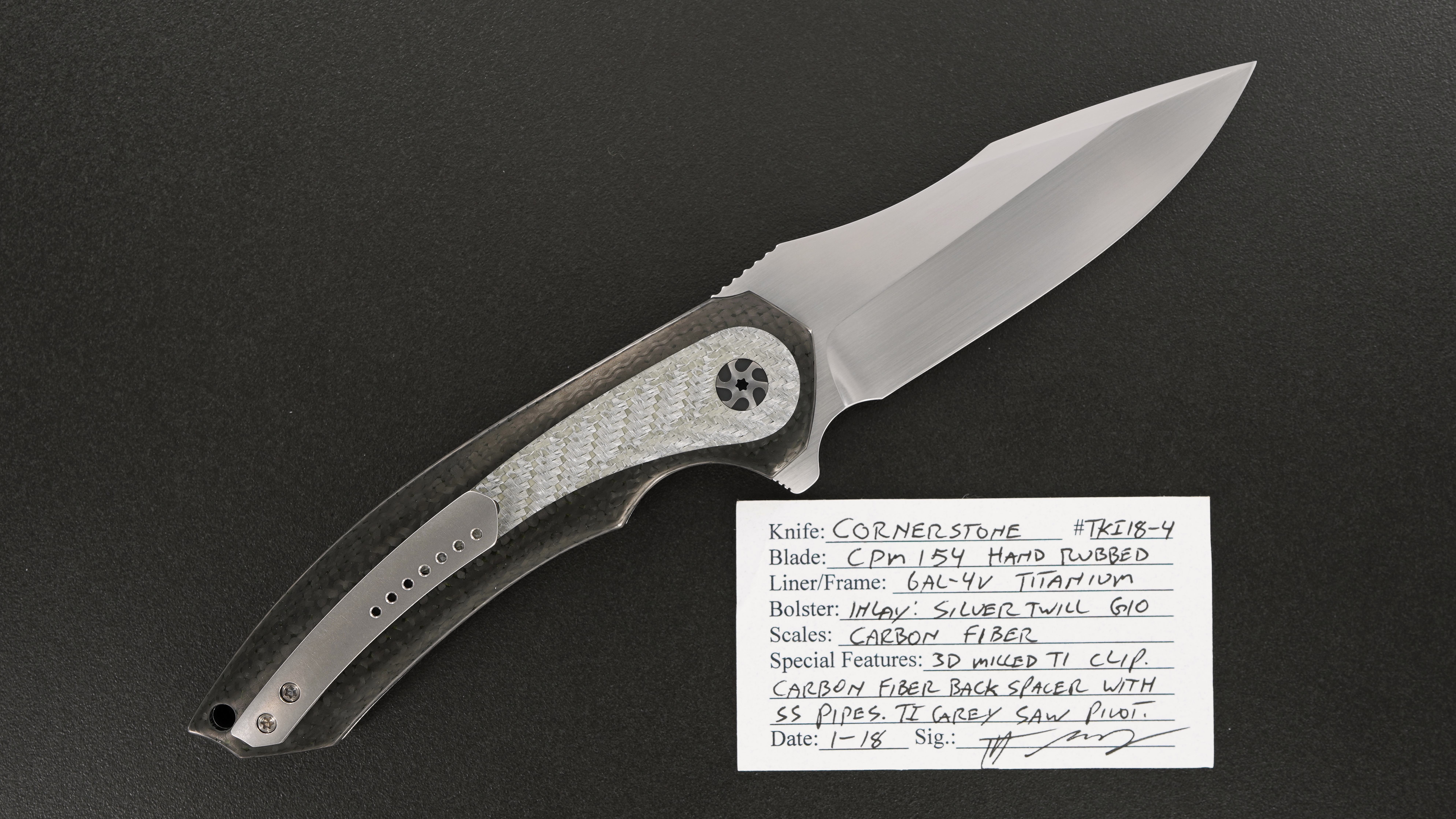 Peter Carey Custom Cornerstone Flipper