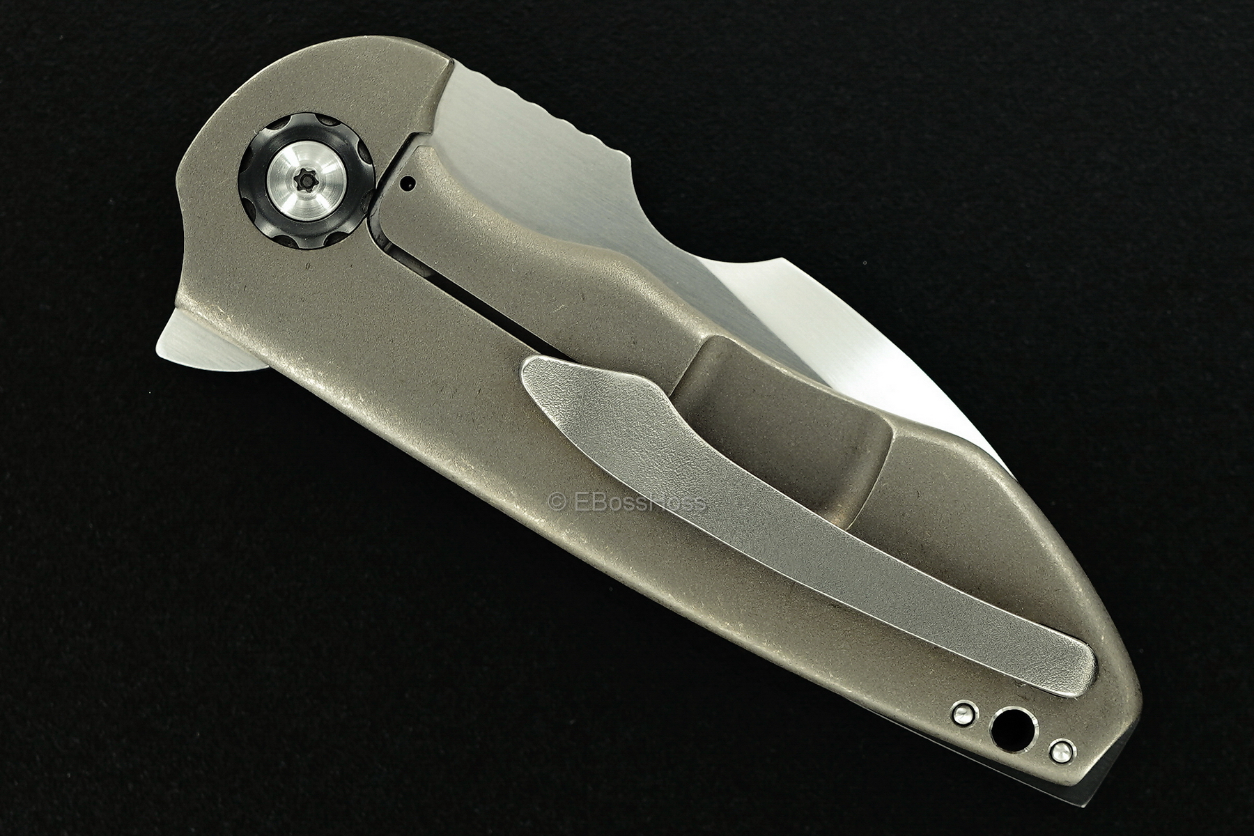 Michael Burch Custom EDC Genesis Framelock Flipper