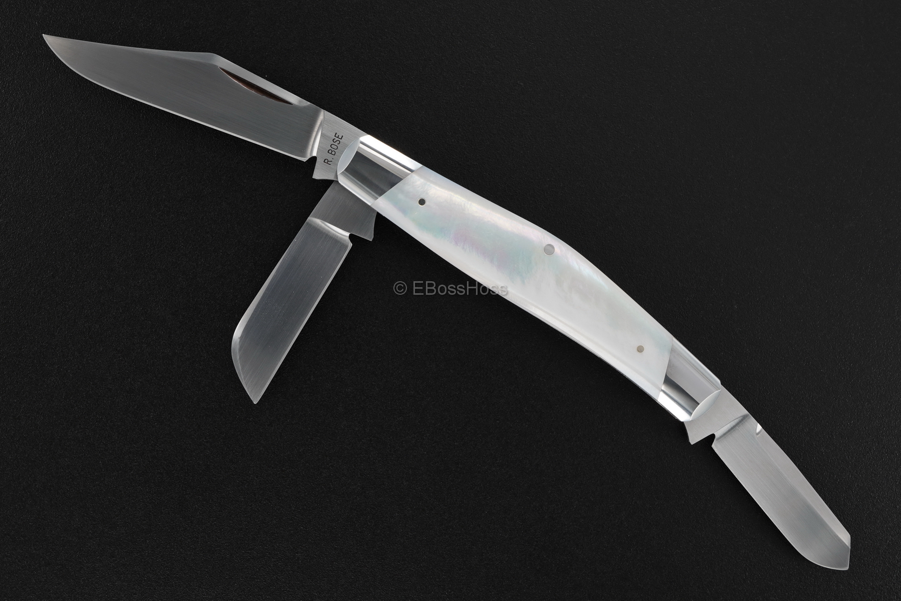 Reese Bose Custom 4-inch Stockman Slip Joint