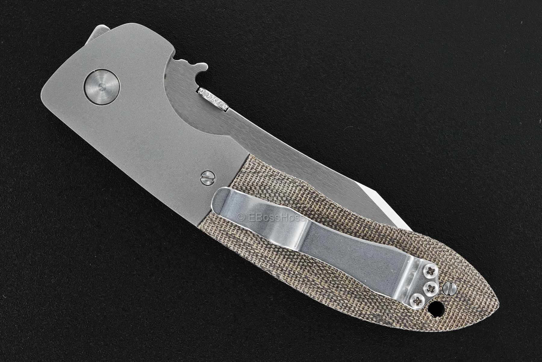 Ernie Emerson Custom Bolstered CQC-8 Waved