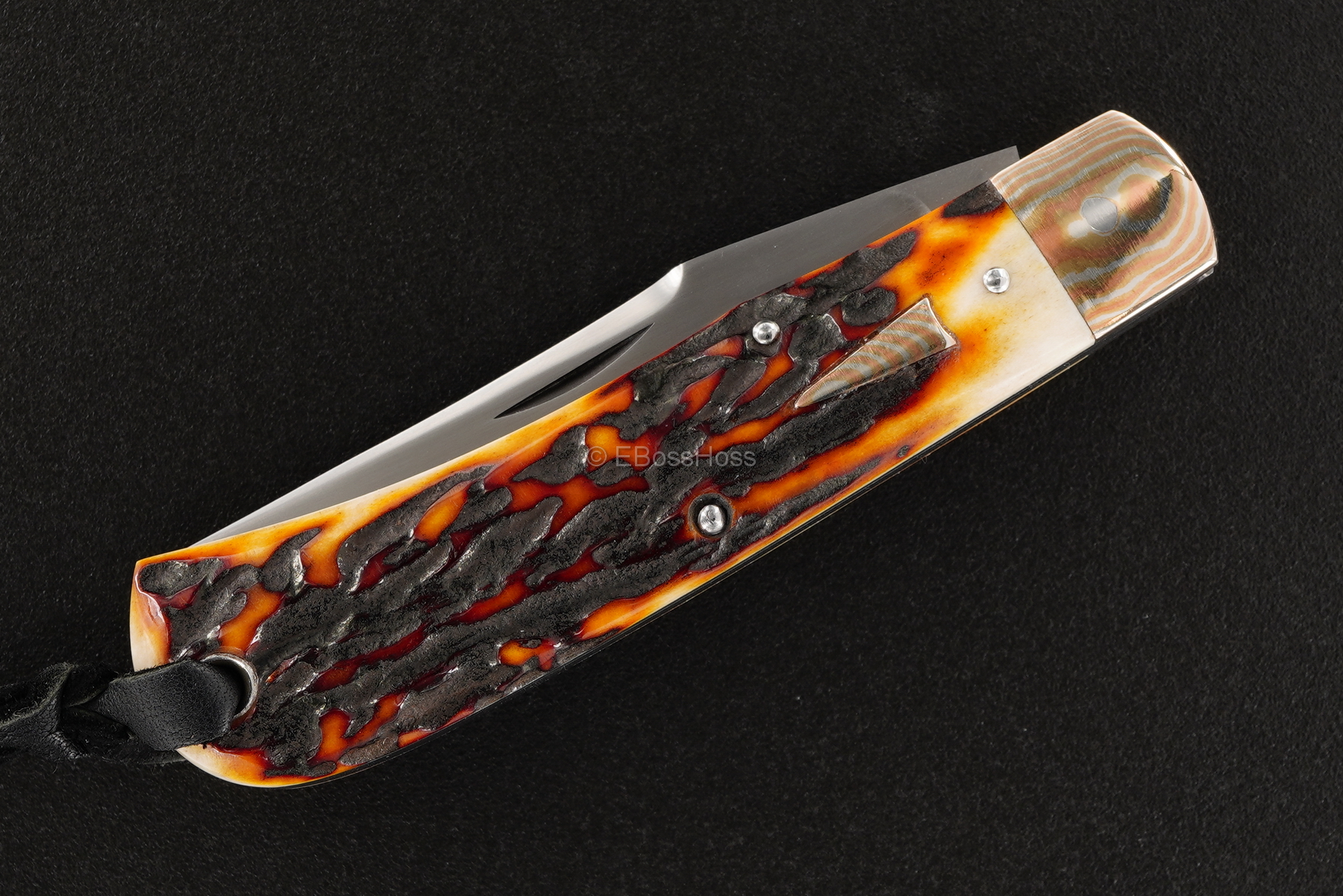 Dr T Knives / David Taber Custom Bolstered Back Pocket